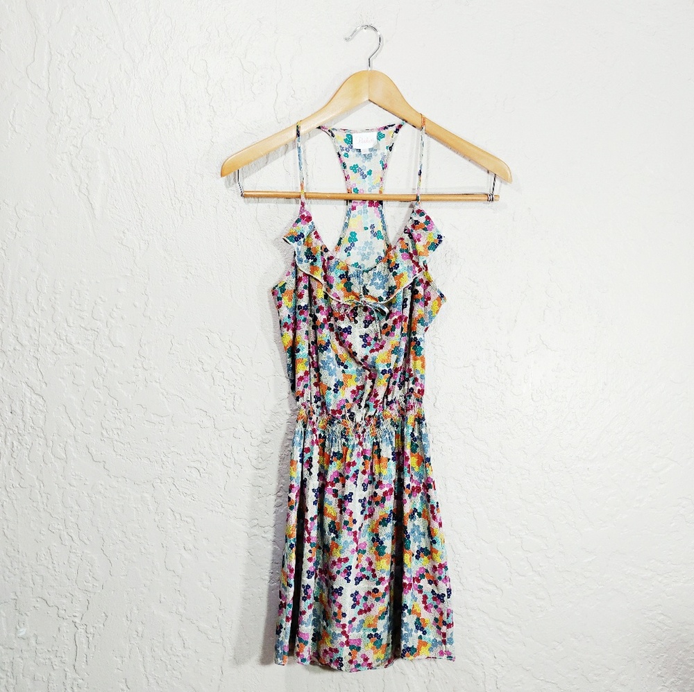 Parker Silk Floral Cami Dress Gem